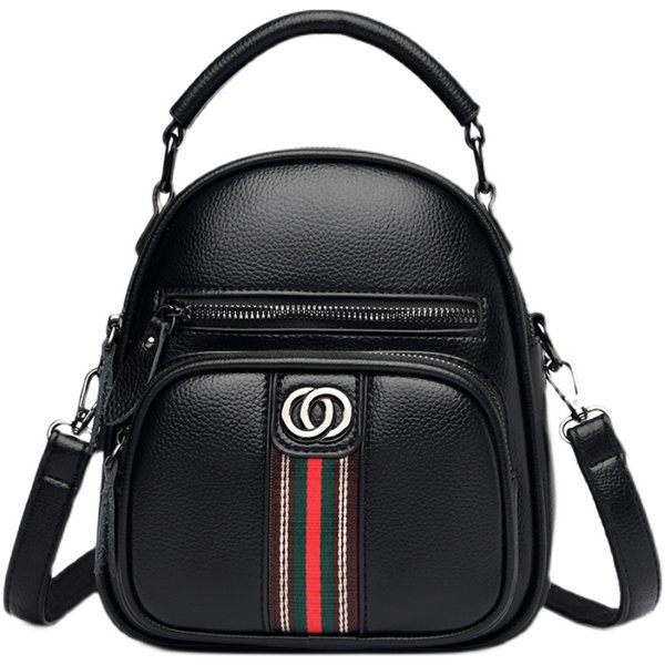 Moderan ženski ruksak od eko kože sa prednjim džepom u više boja