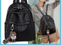 Γυναικείο σακίδιο πλάτης με μεγάλη θήκη και εξωτερική τσέπη