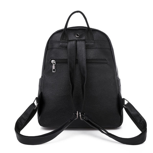 Γυναικείο σακίδιο πλάτης με μεγάλη θήκη και εξωτερική τσέπη