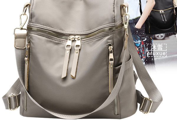 Casual ženski ruksak sa patentnim zatvaračem nekoliko modela