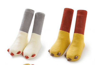 Vienkrāsainas ziemas mazuļu zeķītes zēniem un meitenēm