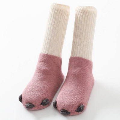 Vienkrāsainas ziemas mazuļu zeķītes zēniem un meitenēm