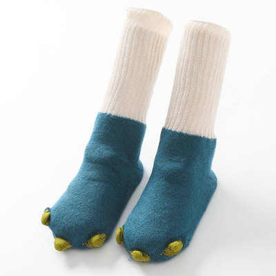 Vienkrāsainas ziemas mazuļu zeķītes zēniem un meitenēm