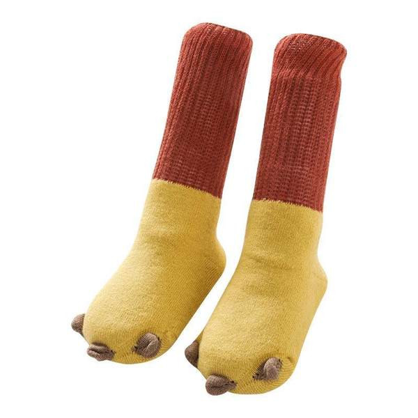 Vienkrāsainas ziemas mazuļu zeķītes zēniem un meitenēm