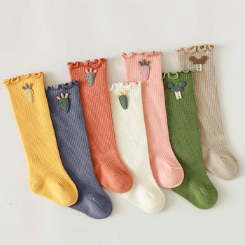Бебешки дълги чорапи с 3D-елемент