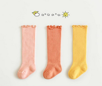 Mazuļu garās zeķītes ar 3D elementu