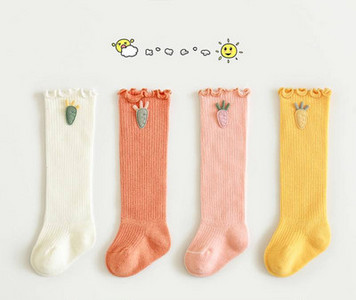 Mazuļu garās zeķītes ar 3D elementu