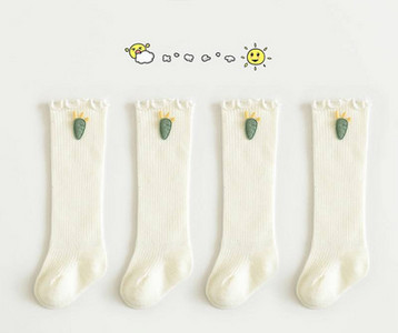 Mazuļu garās zeķītes ar 3D elementu