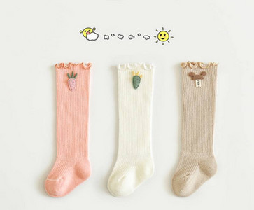 Mazuļu garās zeķītes ar 3D elementu