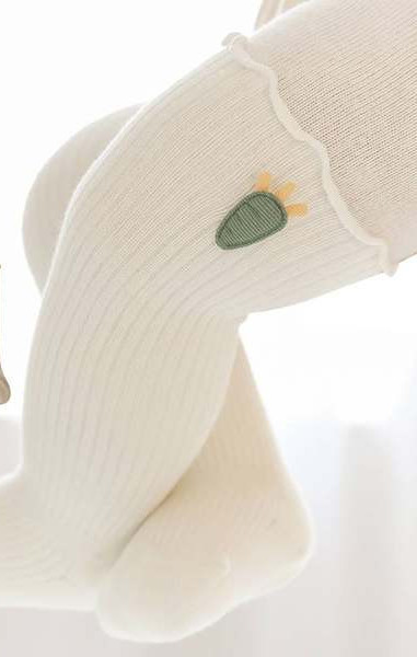 Mazuļu garās zeķītes ar 3D elementu