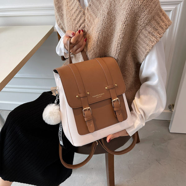 Γυναικείο casual σακίδιο πλάτης με επιγραφή