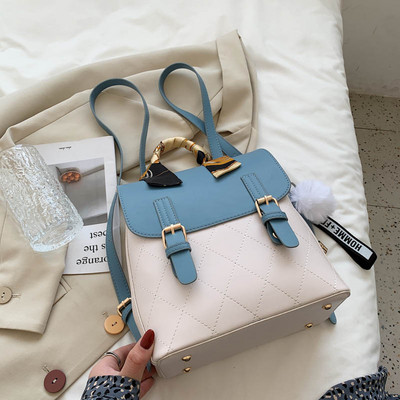 Γυναικείο σακίδιο πλάτης με κασκόλ