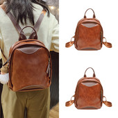 Mali ženski ruksak s patentnim zatvaračem