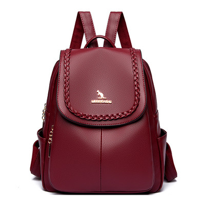 Ženski ruksak od eko kože u tri boje