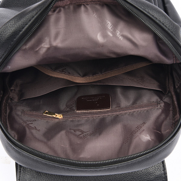 Ženski ruksak od eko kože u tri boje