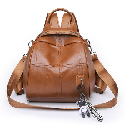 Moteriška kuprinė - su ilga rankena ir kišene