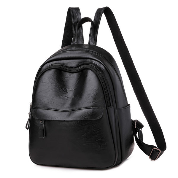 Sieviešu mugursoma 2022. gada jauna, liela ietilpības modes korejiešu versija daudzpusīgai mīkstas ādas studentu skolas somas mazai sieviešu mugursomai.