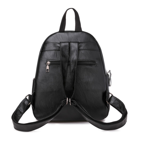 Sieviešu mugursoma 2022. gada jauna, liela ietilpības modes korejiešu versija daudzpusīgai mīkstas ādas studentu skolas somas mazai sieviešu mugursomai.