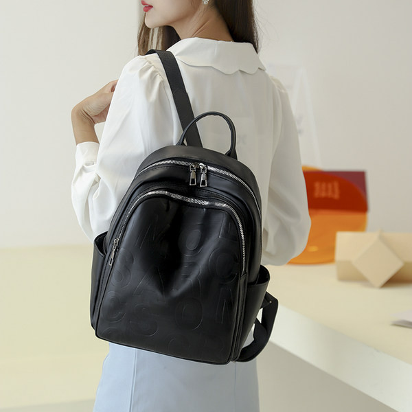 Γυναικείο σακίδιο πλάτης casual με οικολογικό δέρμα