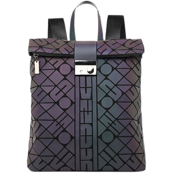 Női rombusz alakú hátizsák cipzárral