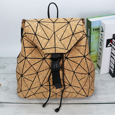 Ležerni ruksak s printom i vezicama