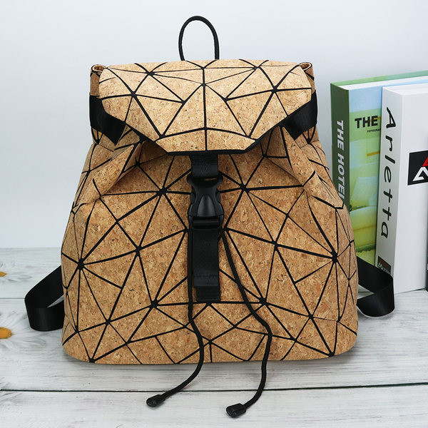 Ležerni ruksak s printom i vezicama