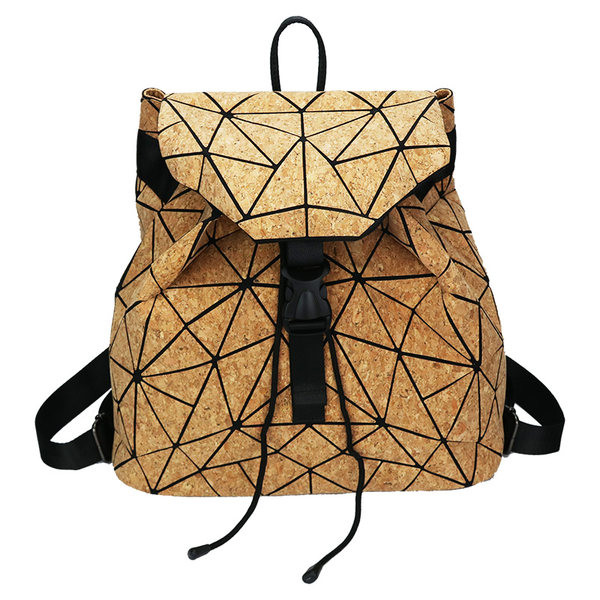 Ležerni ruksak s printom i vezicama