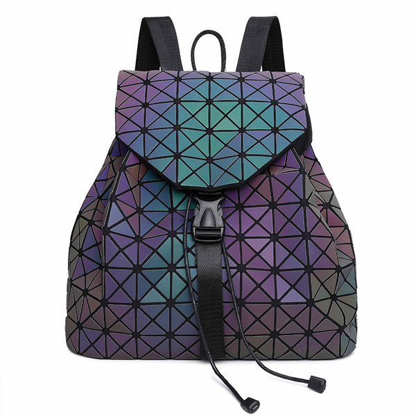 Jauna modeļa sieviešu mugursoma ar ģeometriskām formām