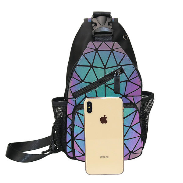 Sieviešu ikdienas mugursoma ar ģeometriskām formām