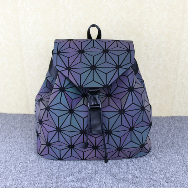 Sieviešu ikdienas mugursoma ar dimanta apdruku un mežģīnēm