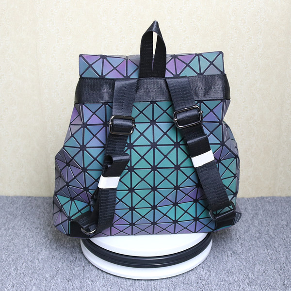 Sieviešu ikdienas mugursoma ar dimanta apdruku un mežģīnēm