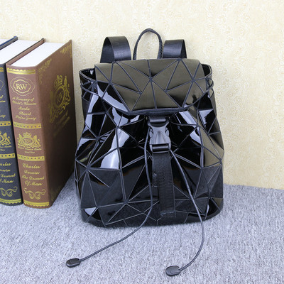 Jauna modeļa sieviešu mugursoma ar šņorēm un plastmasas aizdari