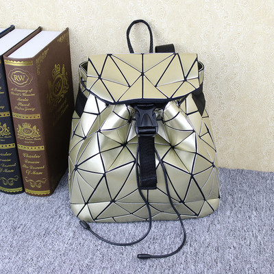 Jauna modeļa sieviešu mugursoma ar šņorēm un plastmasas aizdari