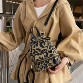 Ikdienas sieviešu mugursoma ar dzīvnieku apdruku