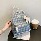 Ikdienas sieviešu mugursoma ar kulonu