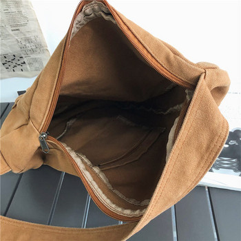 Υφασμάτινο σακίδιο πλάτης με μπροστινή τσέπη για γυναίκες