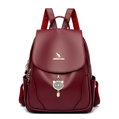 Ikdienas sieviešu mugursoma ar 3D elementu