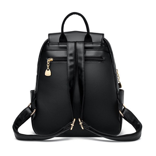 Ikdienas sieviešu mugursoma ar 3D elementu