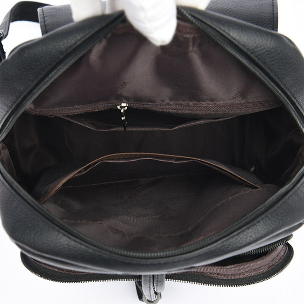 Sieviešu ikdienas mugursoma - izgatavota no eko ādas