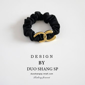 Sieviešu matu gumija divās krāsās