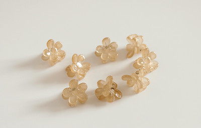 Sieviešu matu sprādze zieda formā