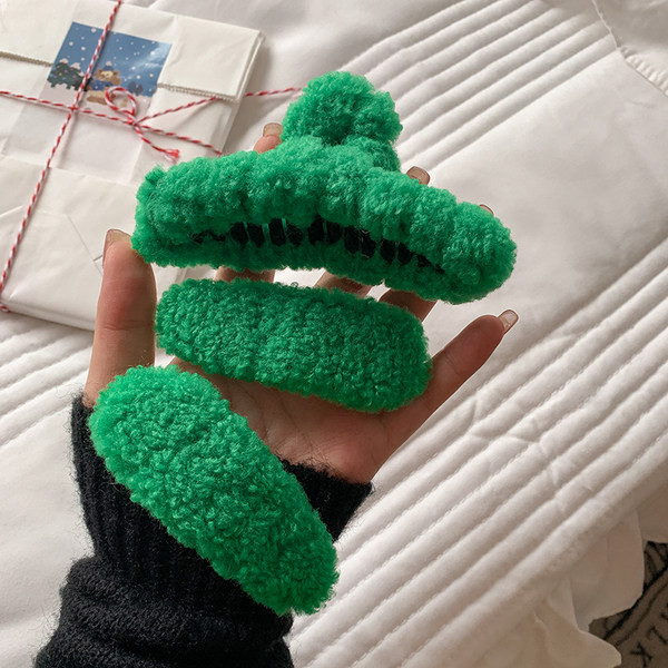 Sieviešu plīša matu aksesuārs