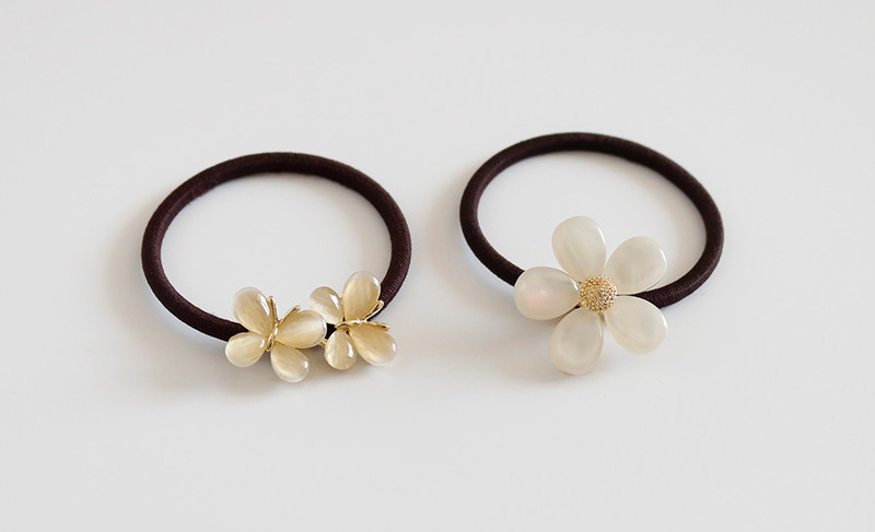 Sieviešu matu gumija ar 3D apdari