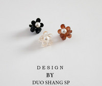 Дамска ежедневна щипка за коса с перли