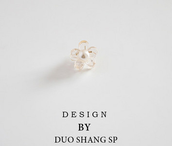 Дамска ежедневна щипка за коса с перли