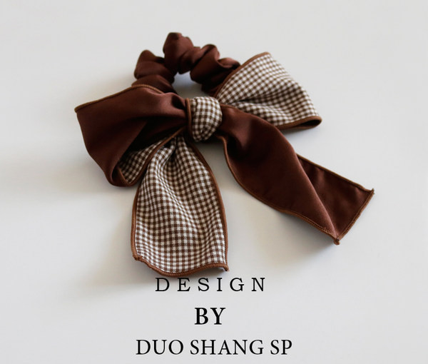 Дамски ежедневен ластик за коса с панделка