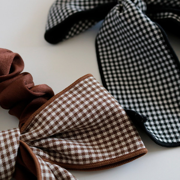 Дамски ежедневен ластик за коса с панделка