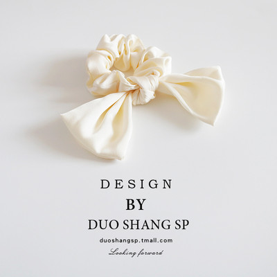 Дамски ластик за коса с панделка