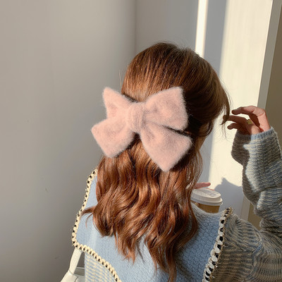 Дамска изчистена панделка за коса