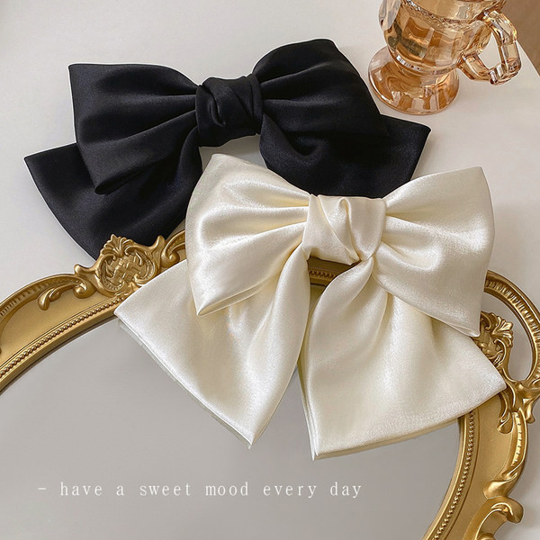 Дамска ежедневна щипка за коса с панделка